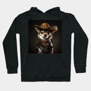 Cowboy Dog - Chihuahua Hoodie